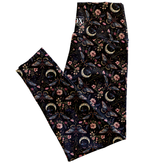 Night Moth Regular Rise Leggings