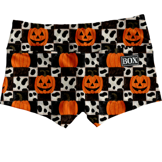 Farmers Pumpkin Shorts