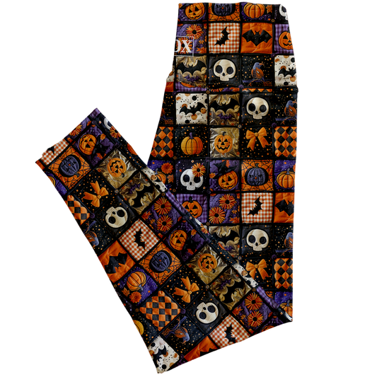 Spooky Patches Regular Rise Leggings