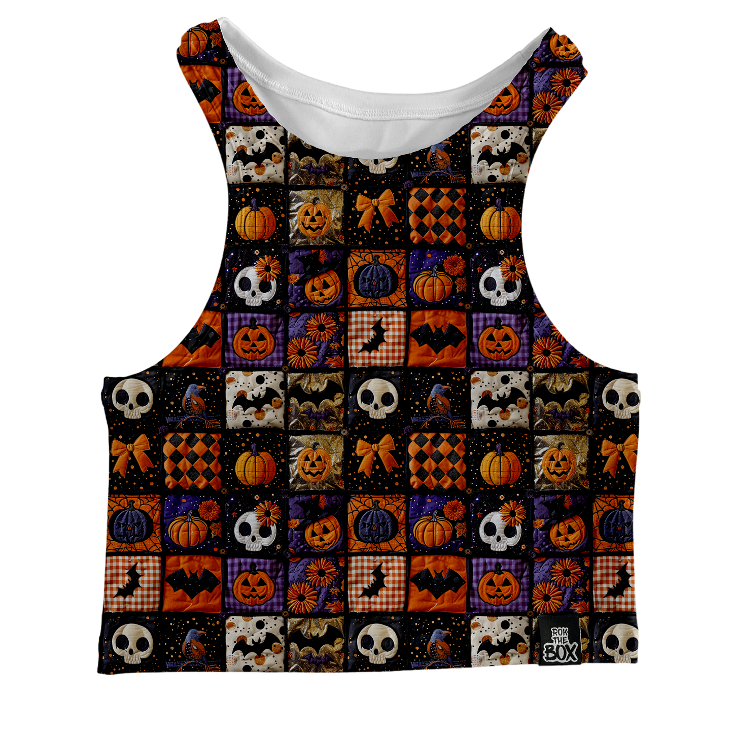 Spooky Patches Box Tank