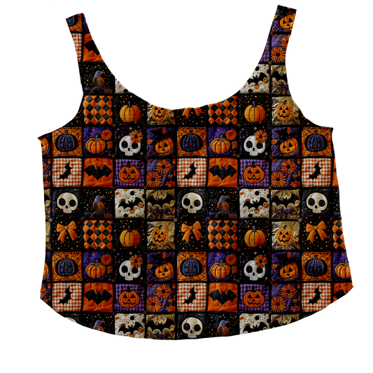 Spooky Patches Tieback Tank