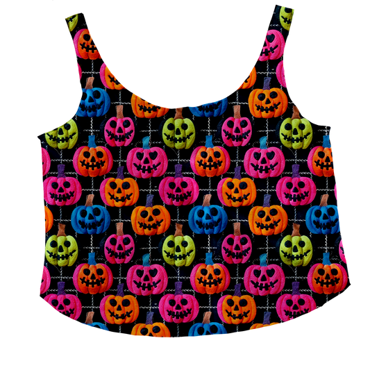 Poppin Pumpkin Tieback Tank