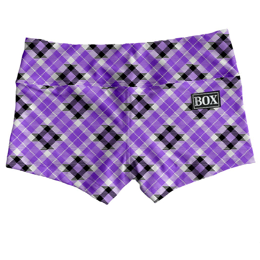 Purple plaid