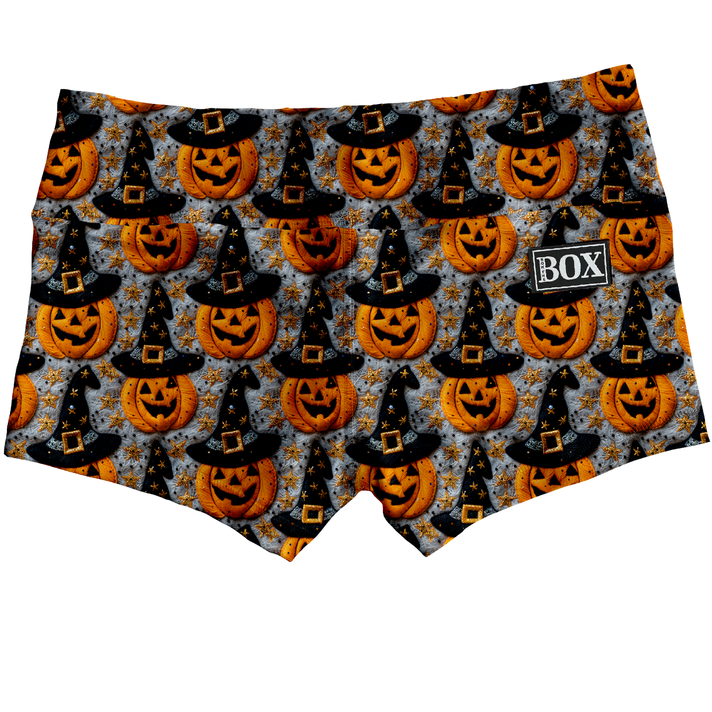 Pumpkin Webs Shorts