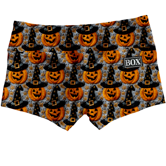 Pumpkin Webs Shorts