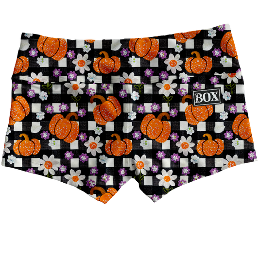 Pumpkin Picnic Shorts WITH POCKETS