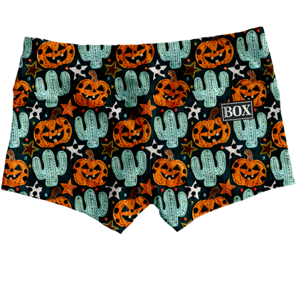 Pumpkin Cactus Shorts WITH POCKETS