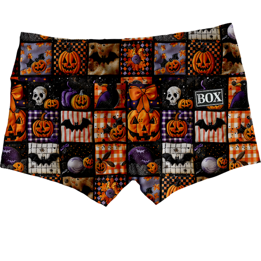 Spooky Quilt Shorts