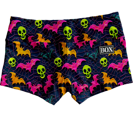 Bats and Bones Shorts WITH POCKETS