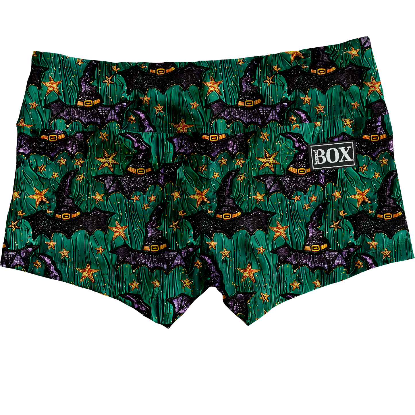 Green Witch Hats Shorts