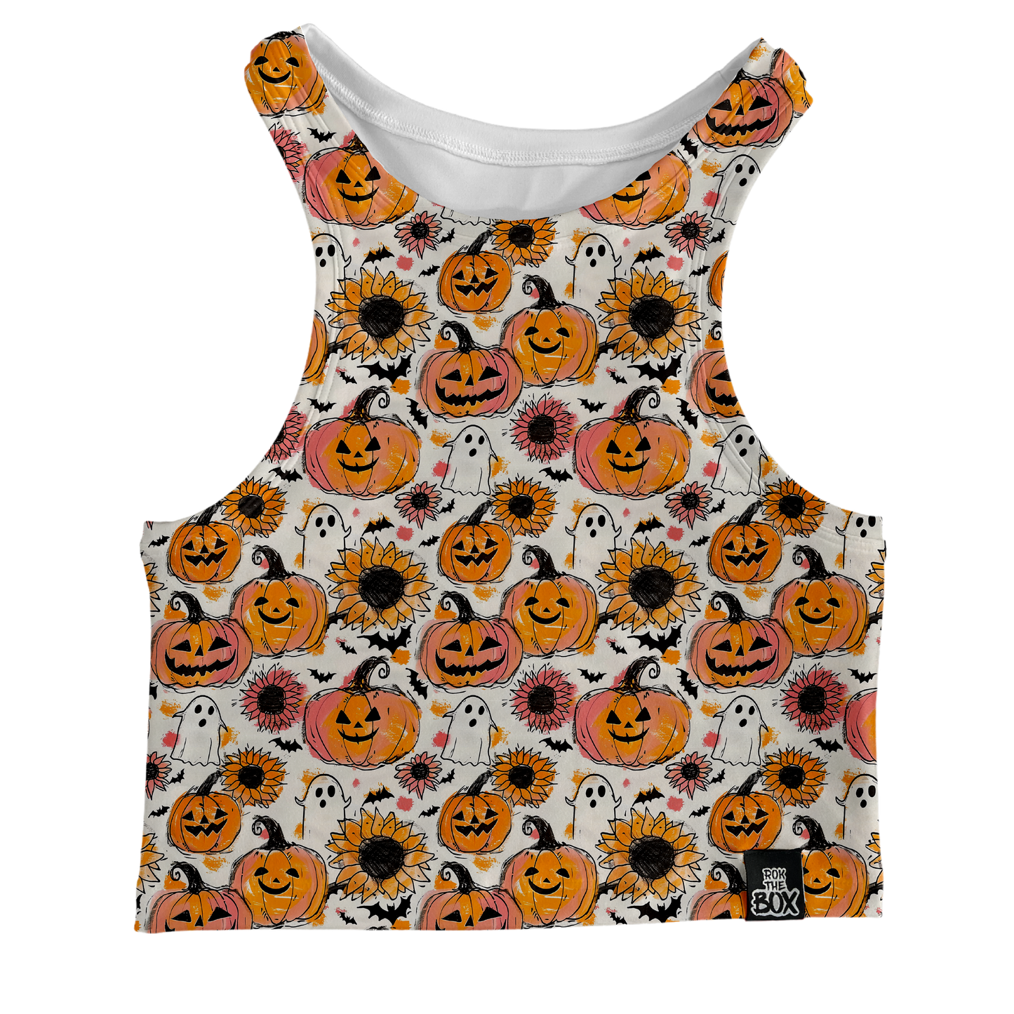 Sunflower Pumpkin Box Tank