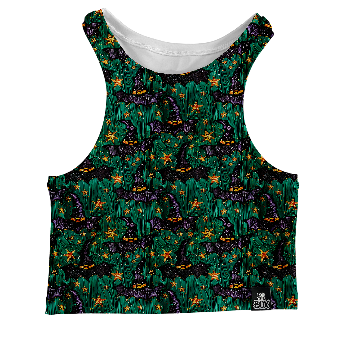 Green Witch Hats Box Tank