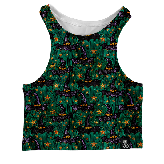 Green Witch Hats Box Tank