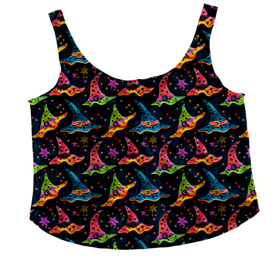 Colorful Witch Hats Tieback Tank