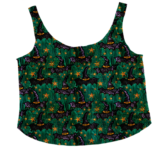 Green Witch Hats Tieback Tank