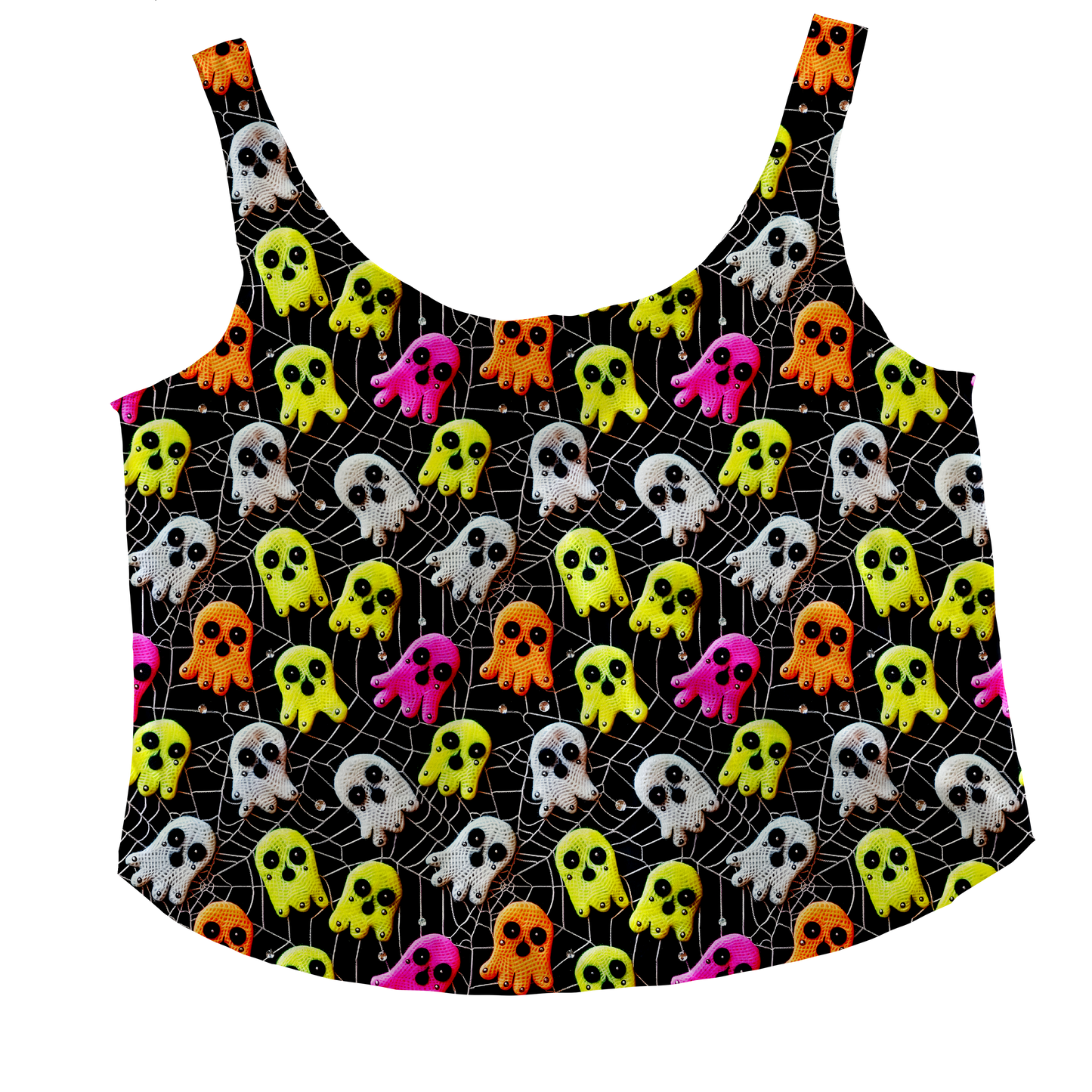 Ghostly Webs Tieback Tank