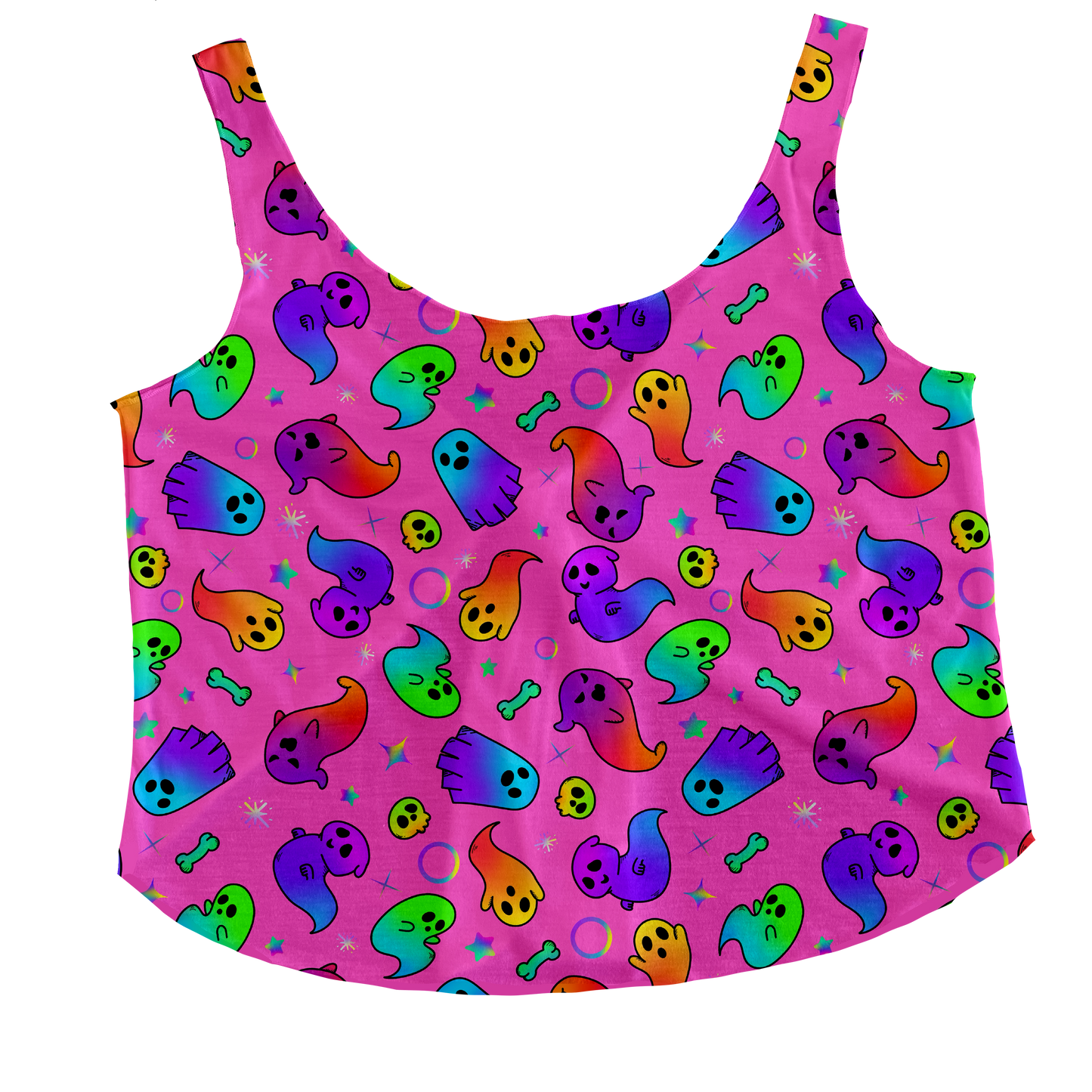 Pinky Boo Tieback Tank