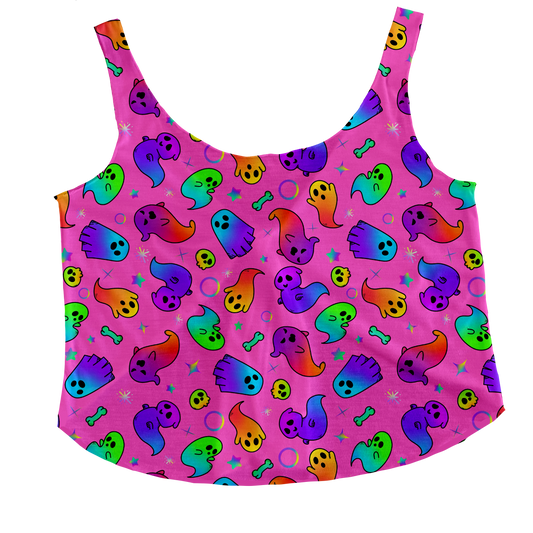 Pinky Boo Tieback Tank