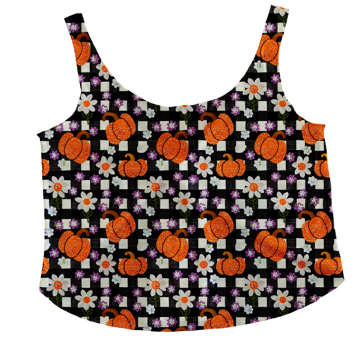 Pumpkin Picnic Tieback Tank