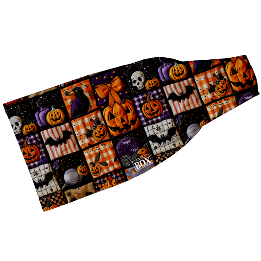 Spooky Quilt 4” HeadBand