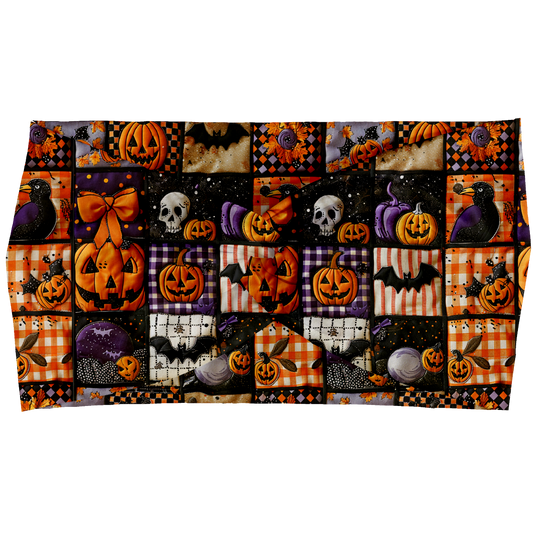 Spooky Quilt Twist Headbands