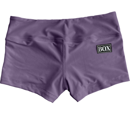 Fall Plum Flex Midrise Shorts