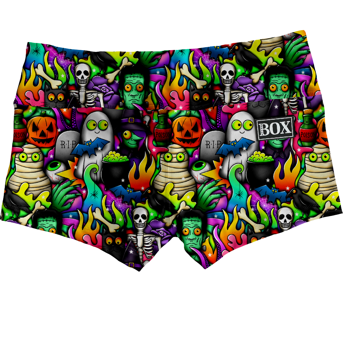 Spooky Party Shorts WITH POCKETS