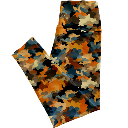 Fall Camo Regular Rise Leggings