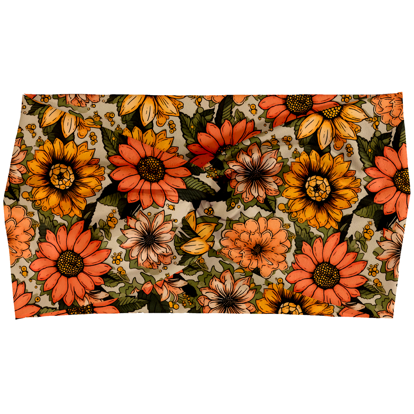 Autumn Pedals Twist Headbands