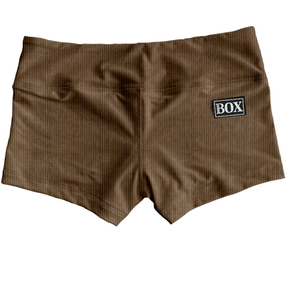 Light Coffee Corduroy Shorts WITH POCKETS