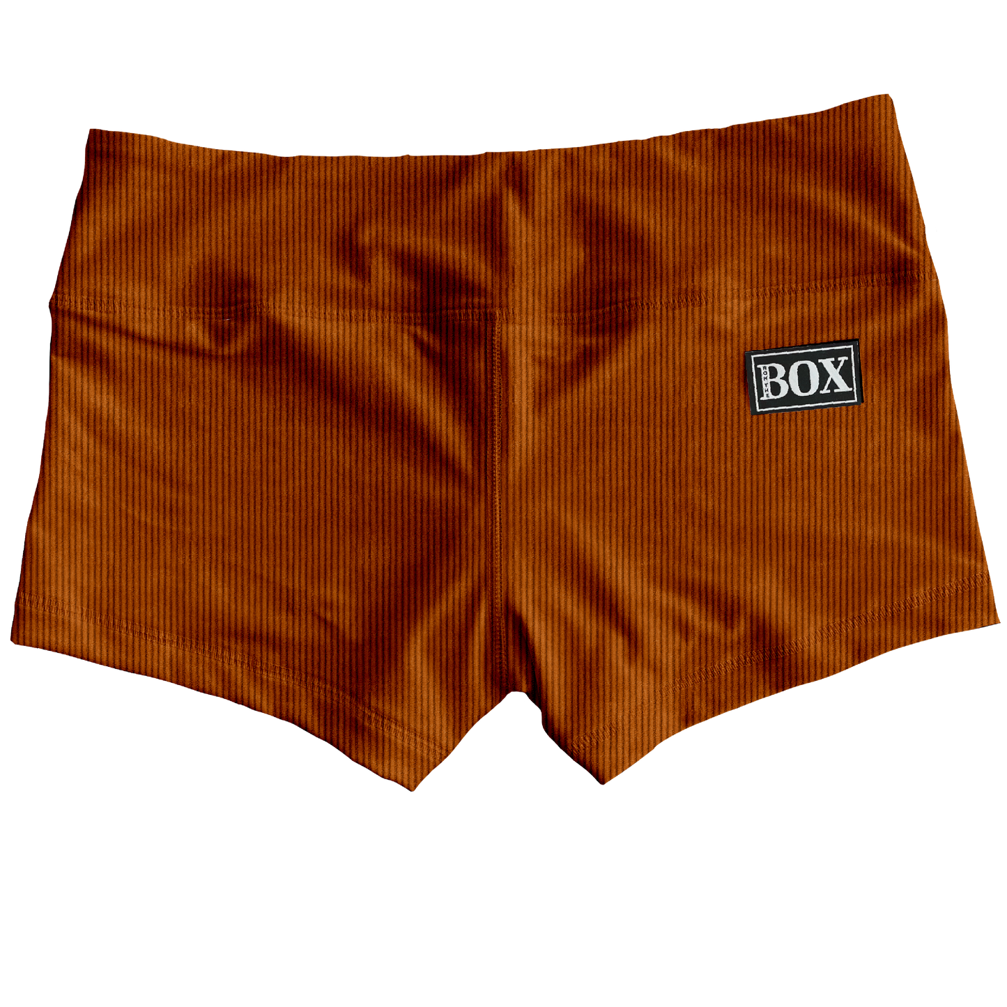 Burnt Pumpkin Corduroy Shorts WITH POCKETS