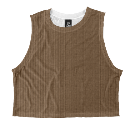 Light Coffee Corduroy Tops