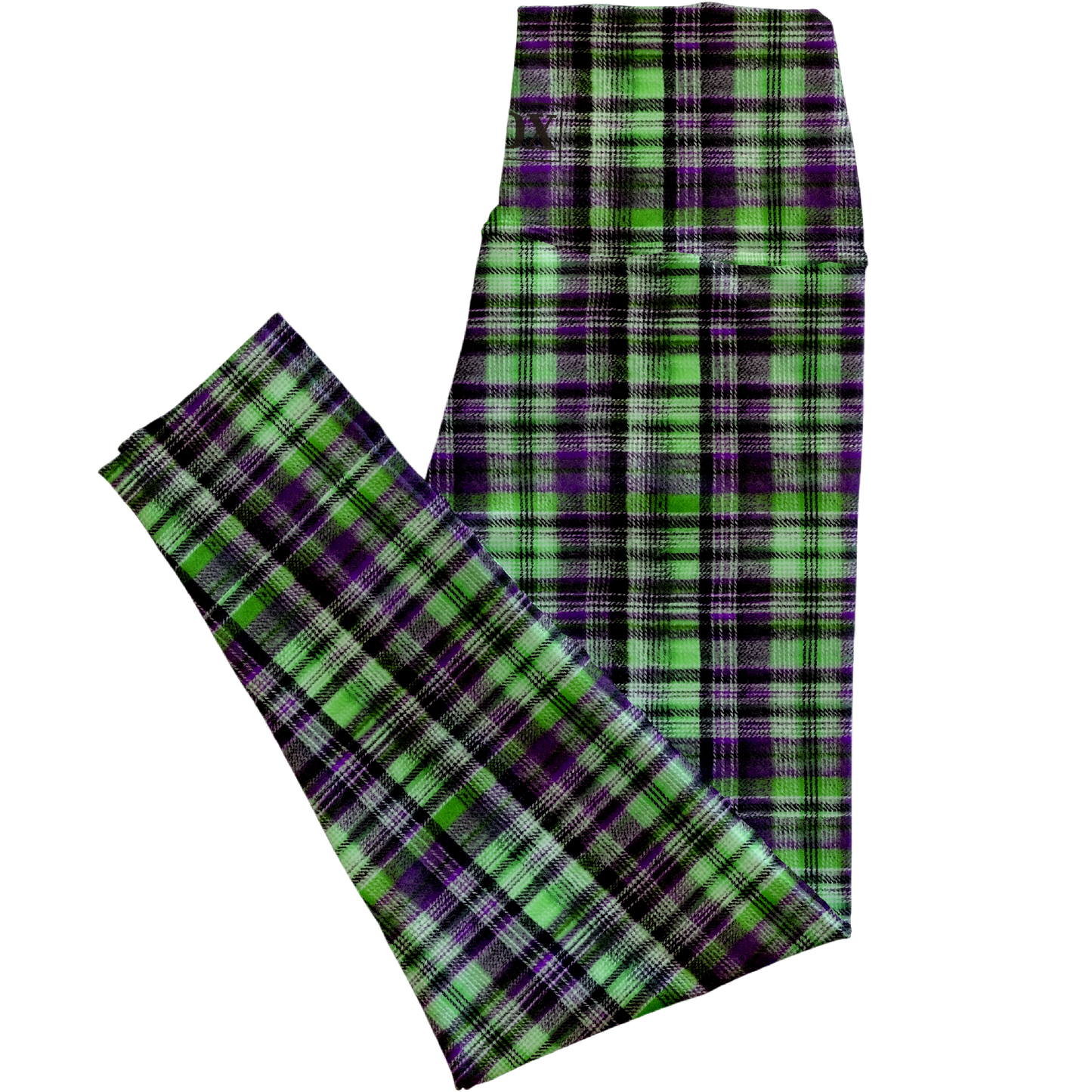 Beetle Plaid Regular Rise Leggings