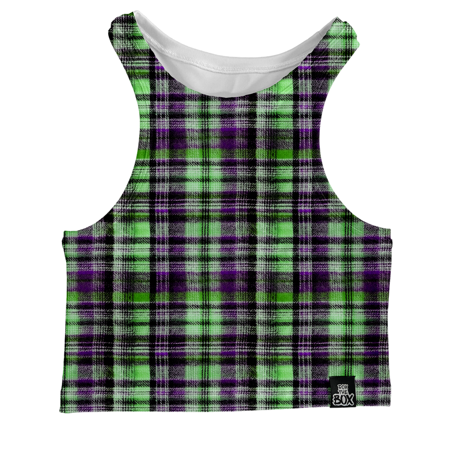 Beetle Plaid Box Tank