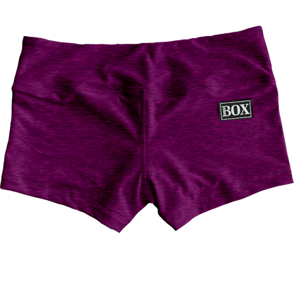 Currant Heather Shorts WITH POCKETS