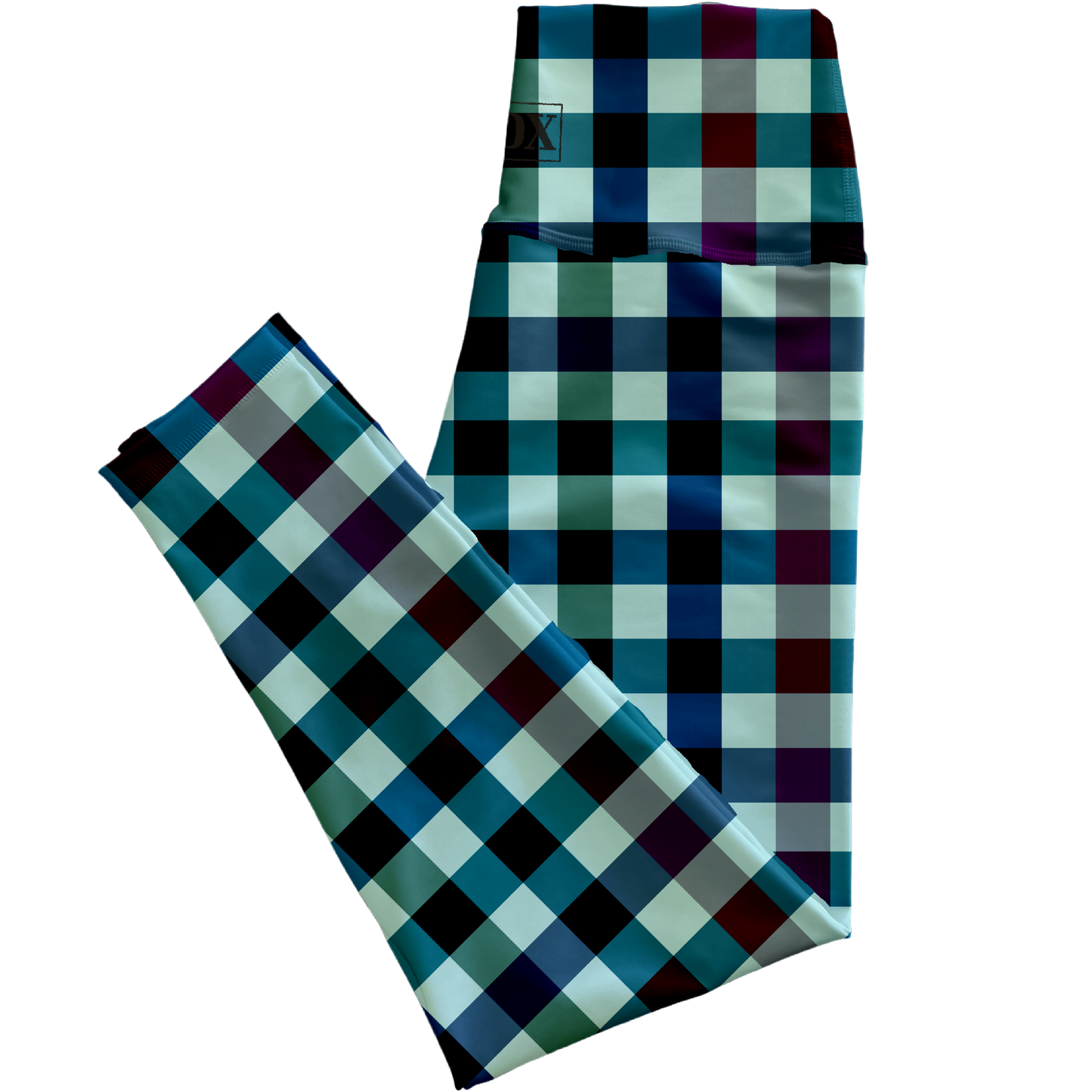 Mood Plaid Regular Rise Leggings