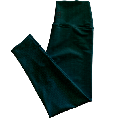 Emerald Forest corduroy, Regular Rise Leggings