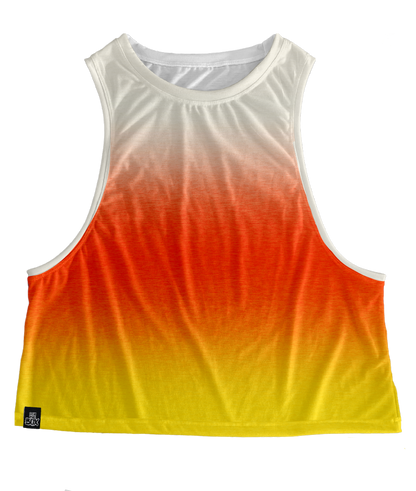 Candy Corn Heather Tops