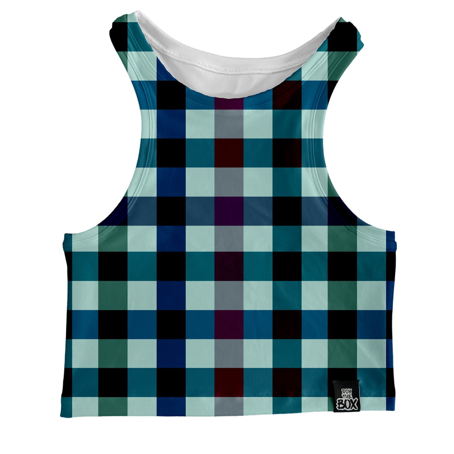 Mood Plaid Box Tank