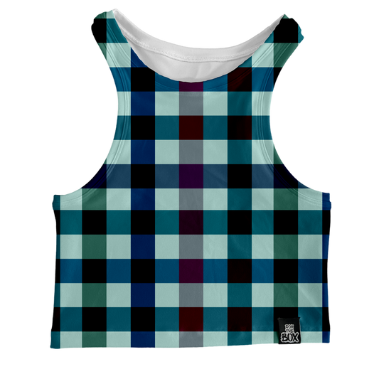 Mood Plaid Box Tank