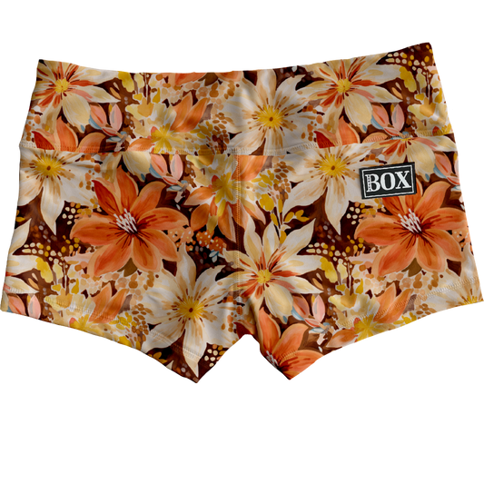 Autumn Bloom Shorts WITH POCKETS