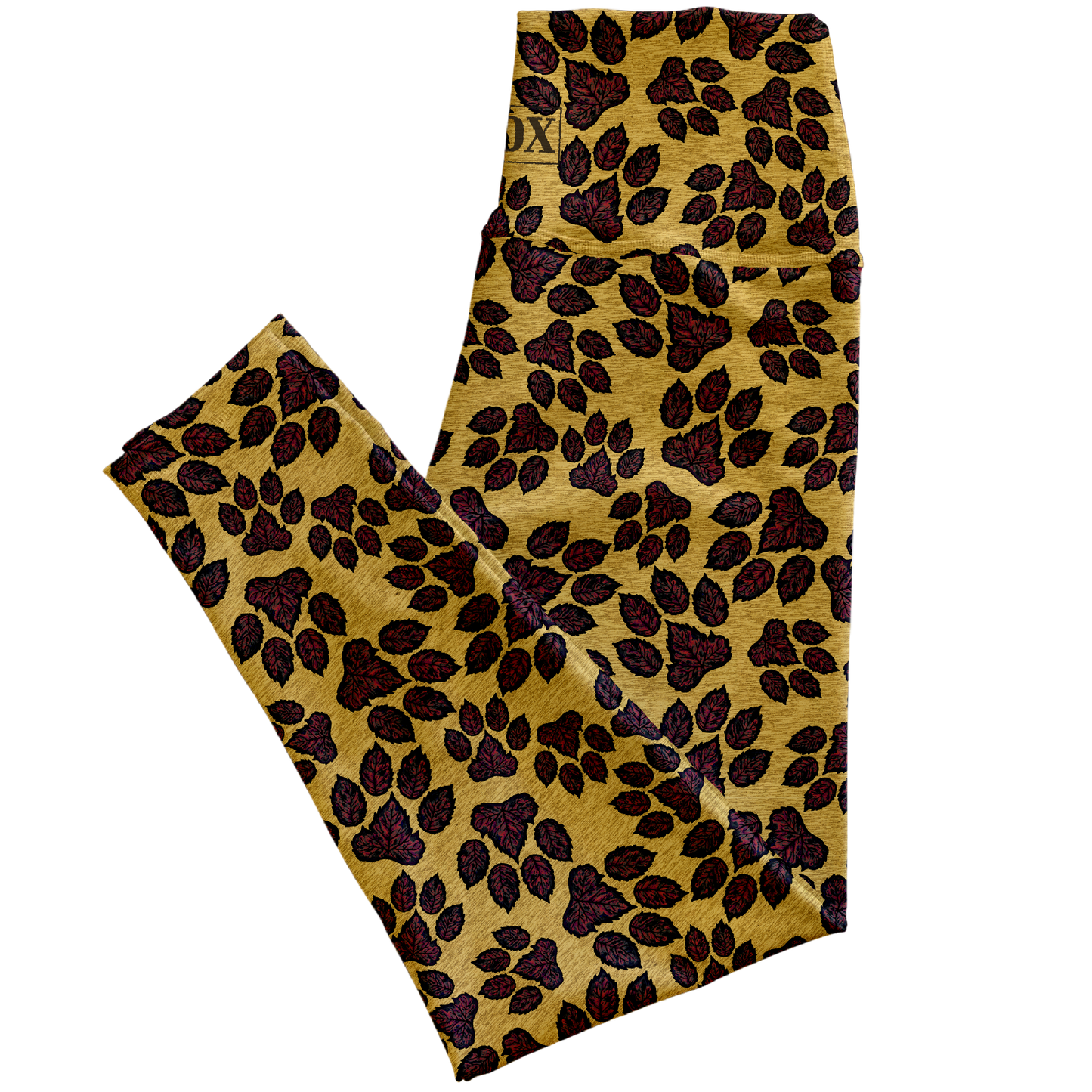 Fall Paws, Regular Rise Leggings