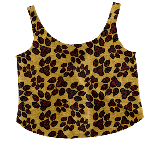 Fall Paws Tieback Tank