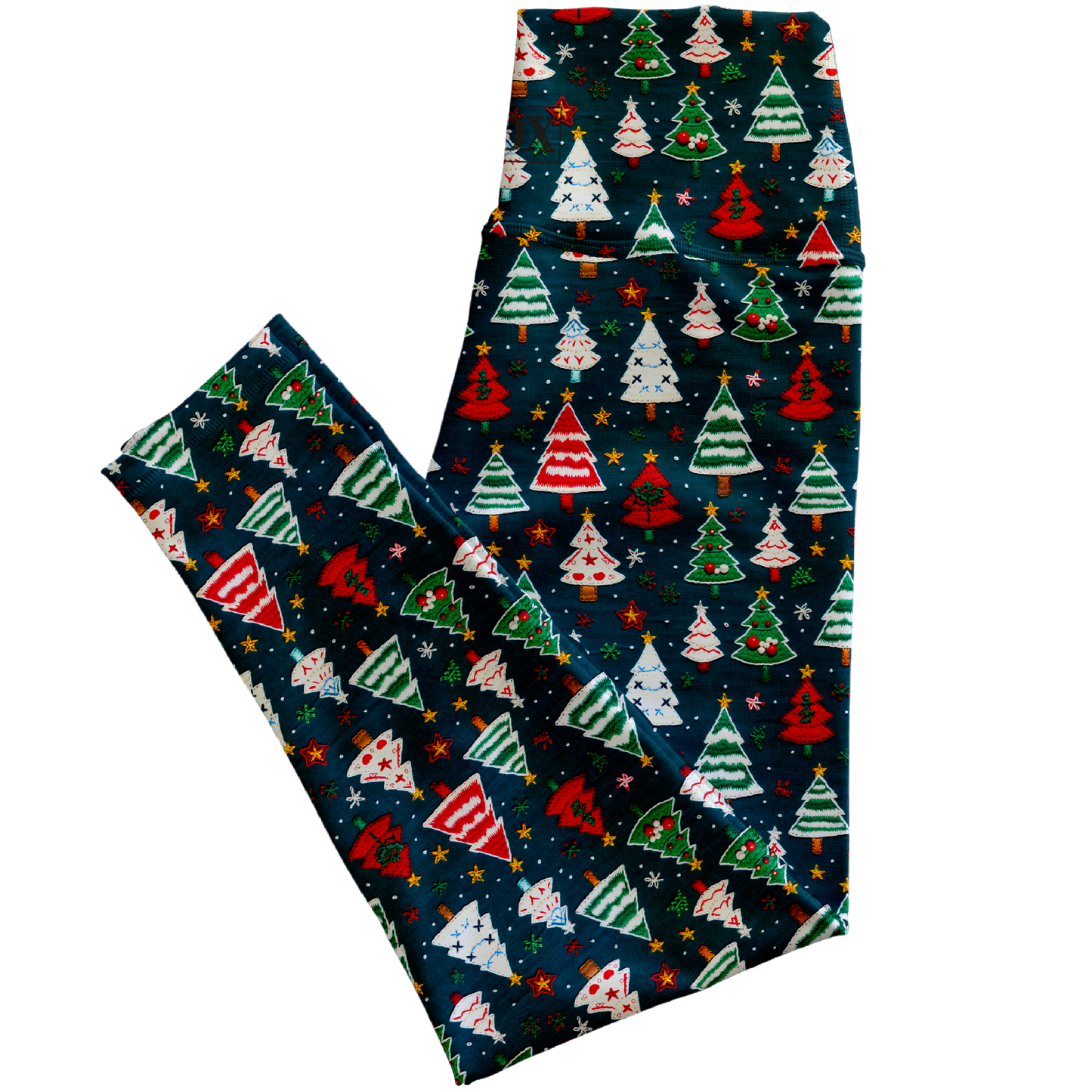 Jingle trees, Regular Rise Leggings