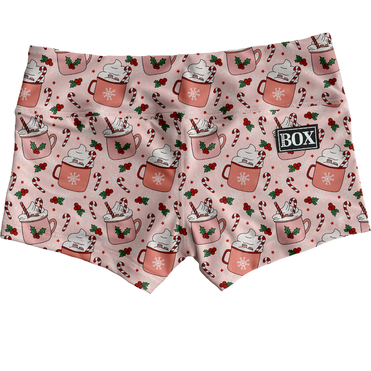 Peppermint Cocoa Shorts WITH POCKETS