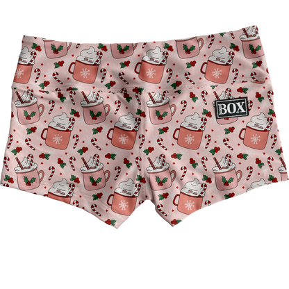 Peppermint Cocoa Shorts WITH POCKETS