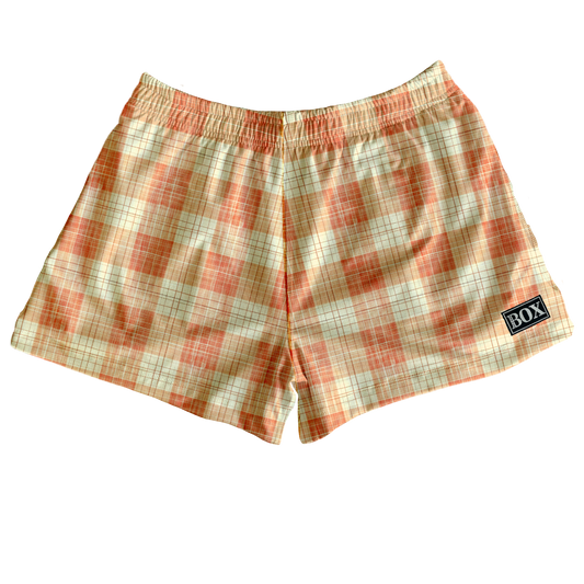 September Plaid Lounge Short