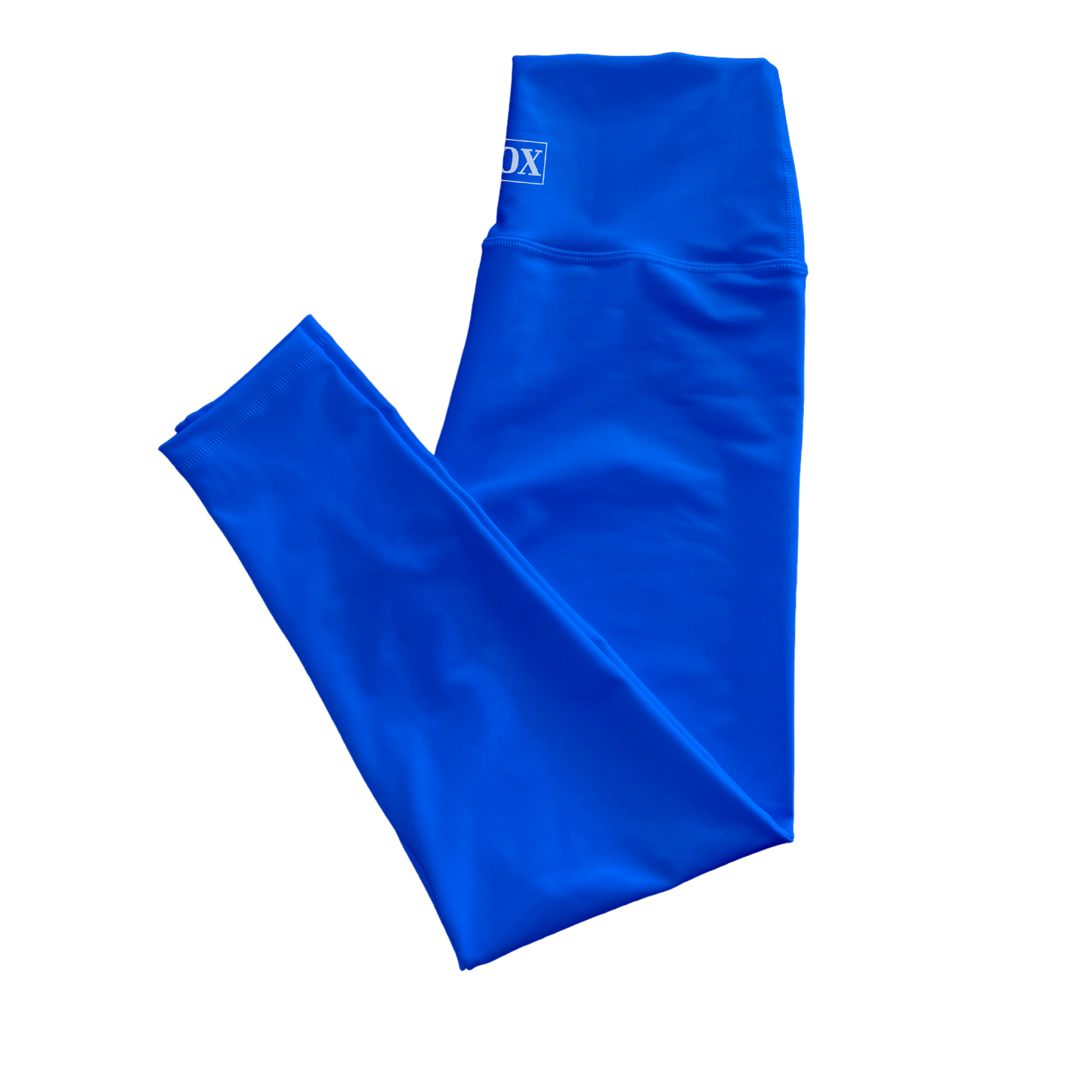 Blue Competition Leggings Flex Fabric