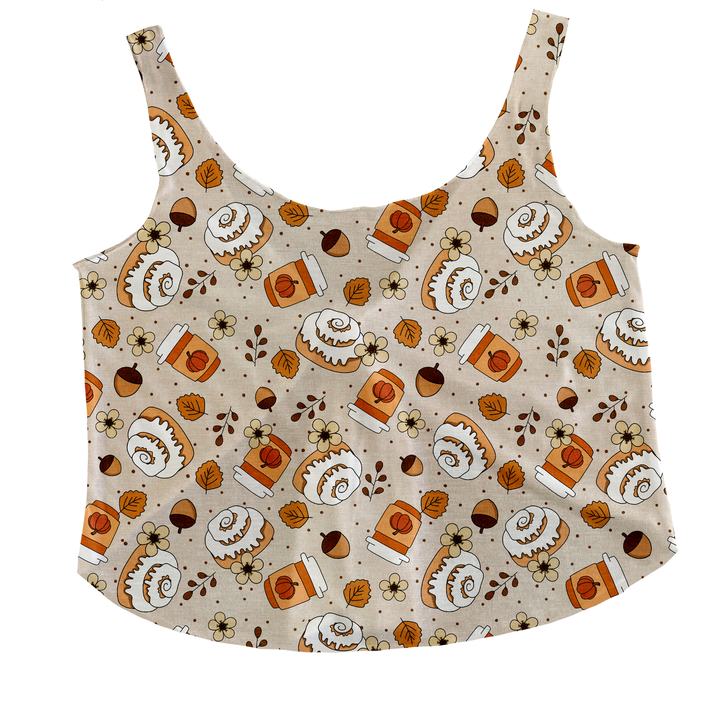 Fall Buns Tieback Tank