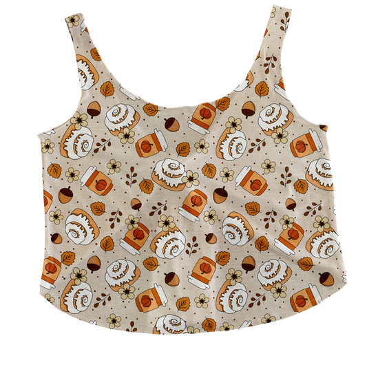 Fall Buns Tieback Tank